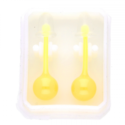 KOLCZYKI 6 MM CERAMICZNE W CAŁOŚCI TTM XUPING 40248