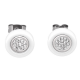 KOLCZYKI 10,5 MM WHITE CERAMIC S. STEEL TTM XUPING 40976