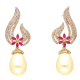 KOLCZYKI POZŁACANE 52/19 MM LUXURY XUPING 41600