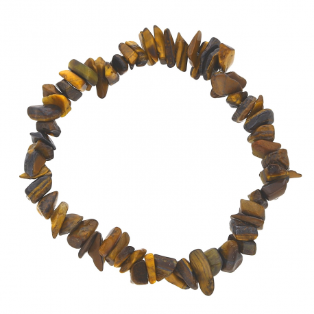 BRANSOLETKA ELASTIC NATURAL STONE OKO TYGRYSA XUPING 44335