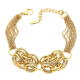 BRANSOLETKA POZŁACANA 19+4 CM ZŁOTA PĘK XUPING 44554