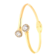 BRANSOLETKA POZŁACANA 57/18 MM BANGLE XUPING 45369