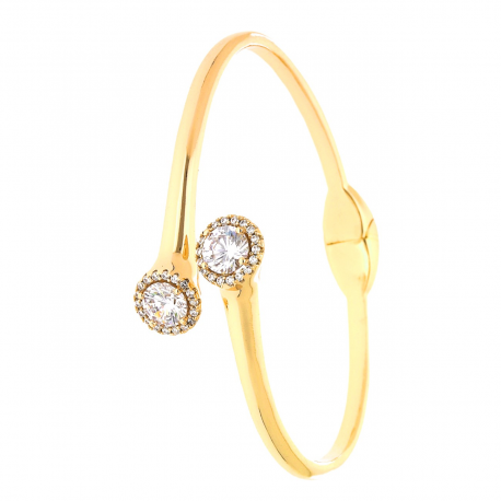 BRANSOLETKA POZŁACANA 57/18 MM BANGLE XUPING 45369
