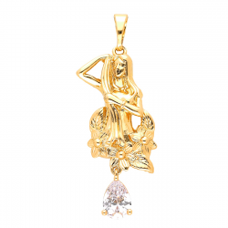 ZAWIESZKA POZŁACANA 39/13 MM XUPING 45533