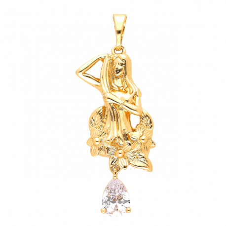 ZAWIESZKA POZŁACANA 39/13 MM XUPING 45533