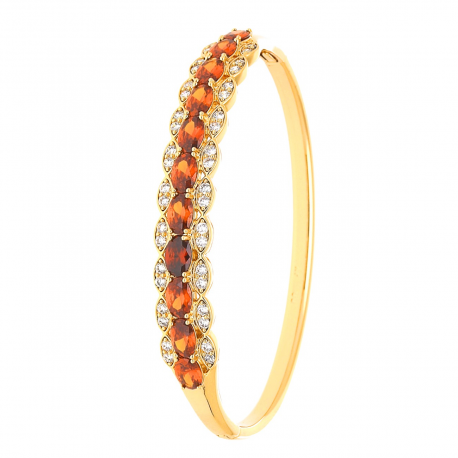 BRANSOLETKA POZŁACANA 60/9 MM GRANATY XUPING 46591