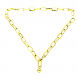 CELEBRYTKA POZŁACANA 40 CM S. STEEL TTM XUPING 46806