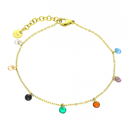 BRANSOLETKA POZŁACANA 18+4 S. STEEL TTM XUPING 46836