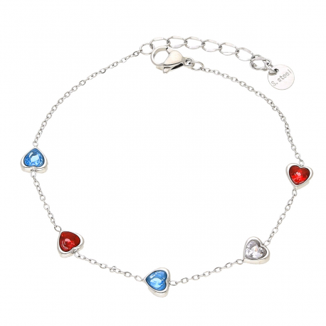 BRANSOLETKA 17+3 CM S. STEEL TTM XUPING 47121