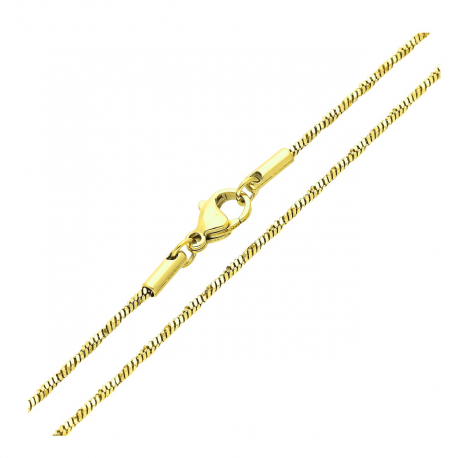 ŁAŃCUSZEK POZŁACANY 47 CM 1,4 MM S. STEEL TTM XUPING 47306