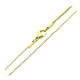 ŁAŃCUSZEK POZŁACANY 52 CM 1,1 MM S. STEEL TTM XUPING 47310