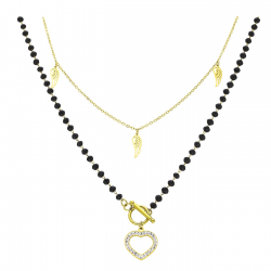 CELEBRYTKA POZŁACANA 40+6 CM S. STEEL TTM XUPING 47492