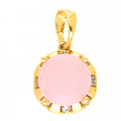 ZAWIESZKA POZŁACANA 18/11 MM ROSE MOON XUPING 47996