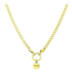 CELEBRYTKA POZŁACANA 43+5 CM S.STEEL TTM XUPING 48365