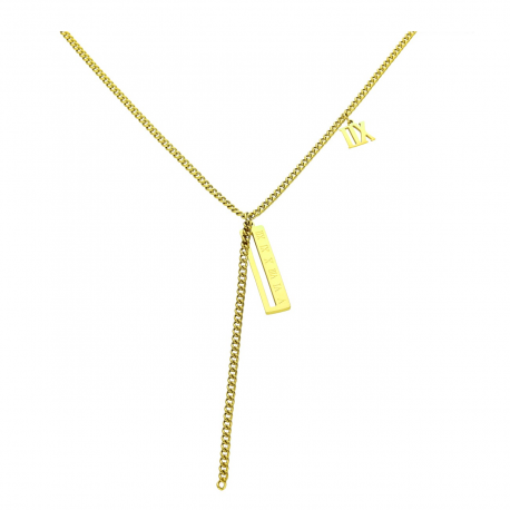 CELEBRYTKA POZŁACANA 46+5 CM S.STEEL TTM XUPING 48369
