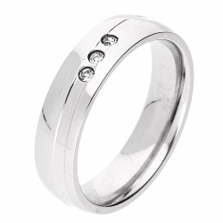 PIERŚCIONEK 5 MM S. STEEL TTM XUPING 48754