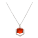 CELEBRYTKA RODOWANA 39+5 CM SIAM CRYSTAL XUPING 48938