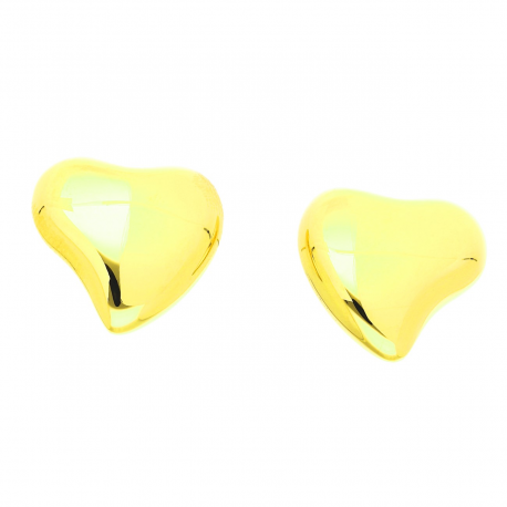 KOLCZYKI POZŁACANE 19/20 MM S. STEEL TTM XUPING 50386