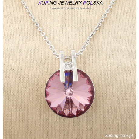 NASZYJNIK RODOWANY CRYSTAL FROM SWAROVSKI® XUPING 2854