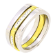 TRZY PIERŚCIONEKI 7 MM S. STEEL TTM XUPING 50454