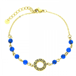 BRANSOLETKA POZŁACANA 18+4 CM S, STEEL TTM XUPING 50733