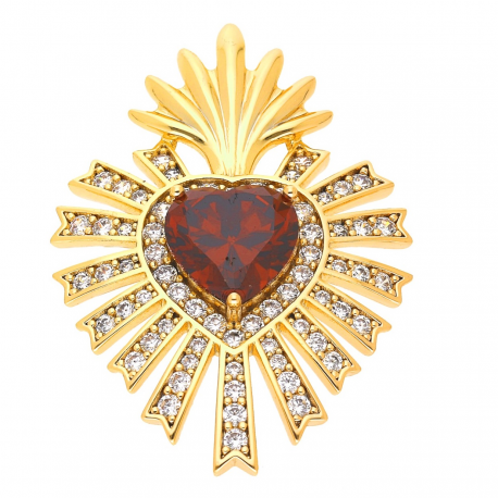 ZAWIESZKA POZŁACANA 35/25 MM LUXURY XUPING 50859