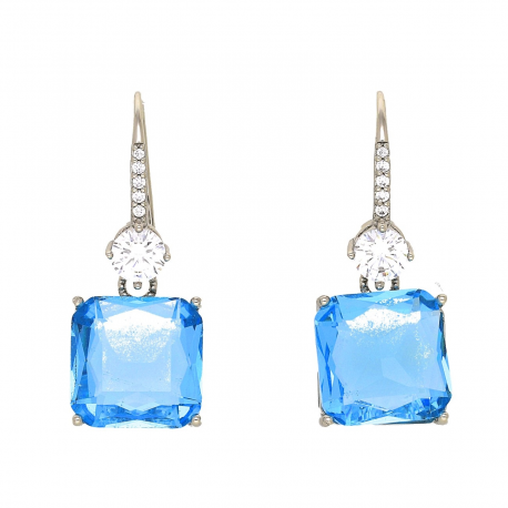 KOLCZYKI PLATYNOWANE 31/12 MM ELEGANCE XUPING 50952