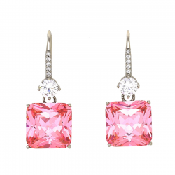 KOLCZYKI PLATYNOWANE 31/12 MM ELEGANCE XUPING 50951