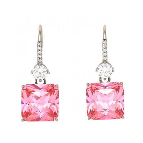 KOLCZYKI PLATYNOWANE 31/12 MM ELEGANCE XUPING 50951