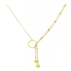 CELEBRYTKA POZŁACANA 43+7 CM S. STEEL TTM XUPING 51431