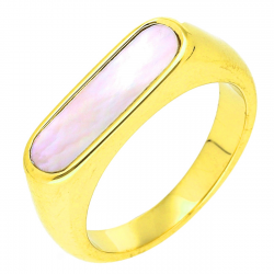 PIERŚCIONEK POZŁACANY 5,5 MM S. STEEL TTM XUPING 51661