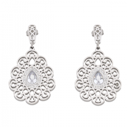 KOLCZYKI 46/24 MM S, STEEL TTM XUPING 52854