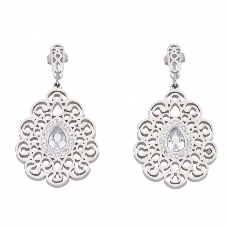 KOLCZYKI 46/24 MM S, STEEL TTM XUPING 52854