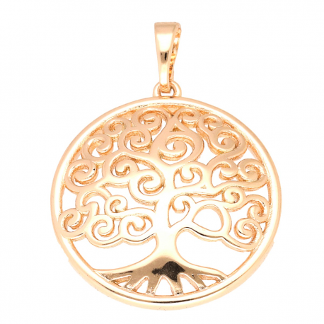 ZAWIESZKA POZŁACANA 29/22 MM DRZEWO ŻYCIA XUPING 53129