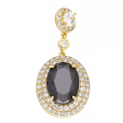 ZAWIESZKA POZŁACANA 37/17 MM LUXURY XUPING 53414