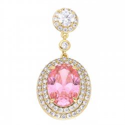 ZAWIESZKA POZŁACANA 37/17 MM LUXURY XUPING 53417