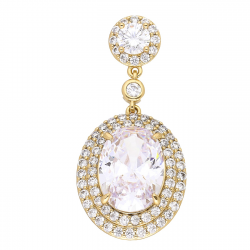 ZAWIESZKA POZŁACANA 37/17 MM LUXURY XUPING 53418