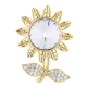BROSZKA POZŁACANA 27/20 MM CRYSTAL SUPER PRICE XUPING 53597