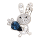 BROSZKA RODOWANA 35/23 MM CRYSTAL SUPER PRICE XUPING 53618