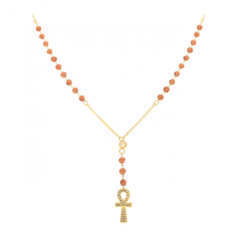 CELEBRYTKA POZŁACANA 43+6 CM S. STEEL TTM XUPING 53669