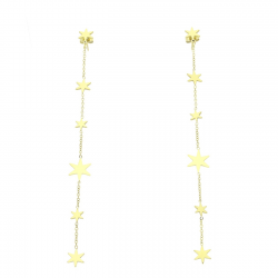 KOLCZYKI POZŁACANE 115/9 MM S. STEEL TTM XUPING 53761