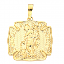 ZAWIESZKA POZŁACANA 35/25 MM MEDALIK XUPING 54197