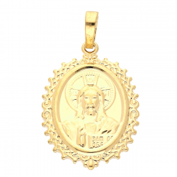 ZAWIESZKA POZŁACANA 36/20 MM MEDALIK XUPING 54203