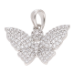 ZAWIESZKA PLATYNOWANA 19/21 MM BRYLANTOWY MOTYLEK XUPING 55513