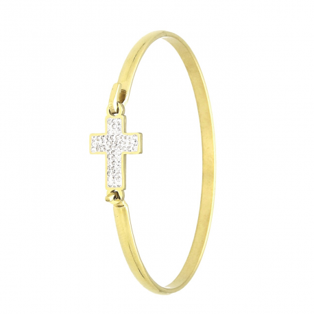 BRANSOLETKA POZŁACANA 57/12 MM S. STEEL TTM XUPING 55768