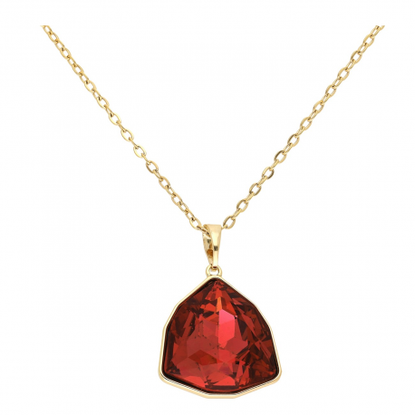 CELEBRYTKA POZŁACANA 40+5 CM PADPARADASCHE CRYSTAL XUPING 56072