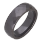 PIERŚCIONEK GRAY CERAMIC CUT 6 MM TTM XUPING 56577