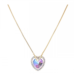CELEBRYTKA POZŁACANA 41+5 CM VITRAIL LIGHT CRYSTAL XUPING 56817