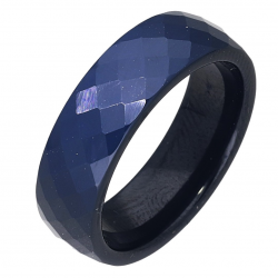 NAVY CERAMIC RING 6 MM TTM XUPING C00001