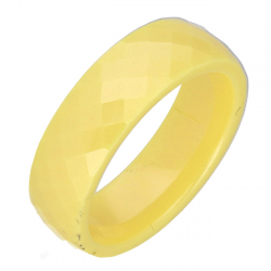 CERAMIC RING LIGHT YELLOW 6 MM TTM XUPING C00004